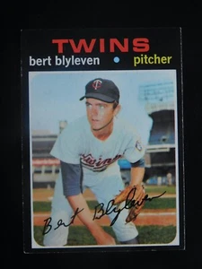 Tarjeta de béisbol Topps #26 1971 de Bert Blyleven radiocontrol (nueva en conjunto) - Imagen 1 de 2