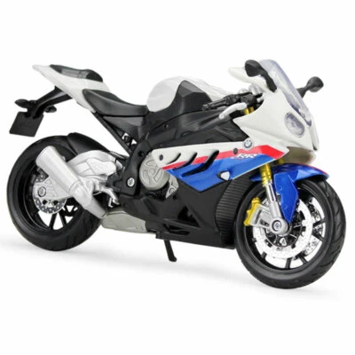 1/12 Scale BMW S1000RR Motorcycle Model Diecast Toy Vehicle Toys for Kids Gifts - Image 1 of 4