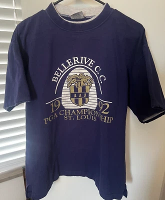 Camiseta Vintage PGA Championship Bellerive 1992 St. Louis Golf Talla M Foto 1 de 4