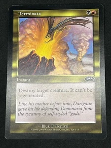 Magic the Gathering MTG Terminate Multicolour Planeshift Common - Picture 1 of 2