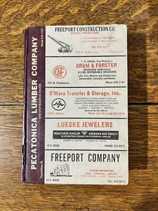 Polks 1969 Freeport City Directory Freeport, IL Advertising - Picture 1 of 12