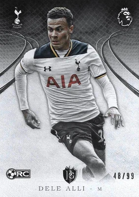 2016-17 Topps Premier Gold Dele Alli Tottenham Hotspur Rookie RC Silver # /99 - Image 1 of 4