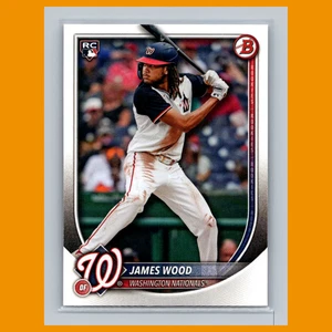 James Wood Rookie #29 2025 Bowman Washington Nationals Baseball Card MLB - Picture 1 of 3