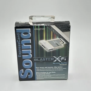 Creative SB0710EF Sound Blaster X-Fi Xtreme Audio Notebook NEW Open Box - Zdjęcie 1 z 5