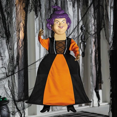 32" Hocus Pocus Mary Sanderson Medium Posable Hanging Halloween Decoration - Image 1 of 2