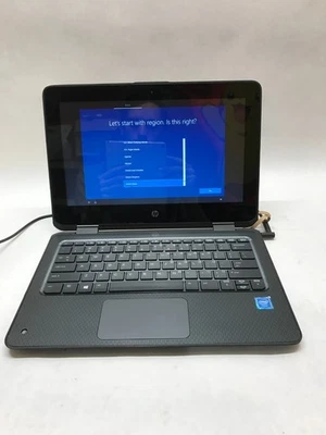 HP ProBook X360 11 G1 EE 11" Celeron 4GB RAM 64GB SSD Windows 10 C-Grade!!! - DW - Image 1 of 4