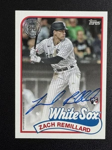 Zach Remillard 2024 Topps ROOKIE 35th Anniversary AUTO #89BA-ZR - Chicago - Picture 1 of 2