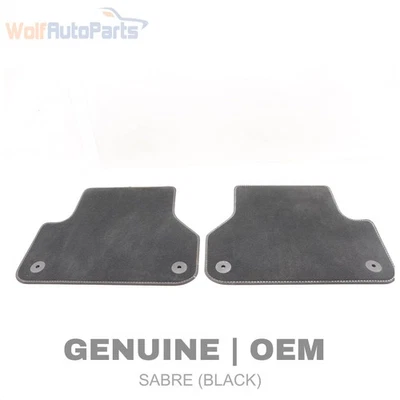 2019 AUDI RS5 SPORTBACK - REAR Carpet Floor MAT SET 8W0864450B - Image 1 of 4