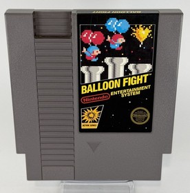 BALLOON FIGHT - NINTENDO NES - CART ONLY *TESTED & WORKING*