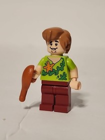 LEGO Scooby-Doo Shaggy Rogers Minifigure starfish seaweed shirt 75903 scd012