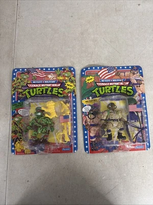 Boina TMNT 1991 RAPH THE GREEN TEEN RAPHAEL mutante militar sin perforar Foto 1 de 3