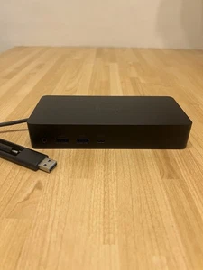Stacja dokująca/ładowarka Dell D6000 USB-C/USB 3.0 z zasilaczem 130W - czarna - Zdjęcie 1 z 4