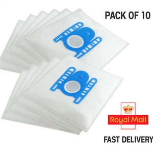 10x Dust Bags For Bosch BGBS2BA1GB Series 2 Bagged Siemens Vacuum Cleaner - Picture 1 of 4