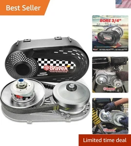 Convertidor de par completo para kit de embrague Predator 212 Go Kart cadena 10T 12T - Imagen 1 de 12