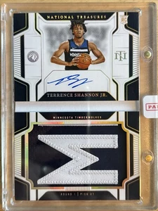2024/25 Panini National Treasures Terrence Shannon Jr Rookie Patch Auto 1/15 RC  - Bild 1 von 3