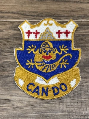 Ejército de los Estados Unidos 15º Regimiento de Infantería Bolsillo Borde Parche Militar KG JD Foto 1 de 4