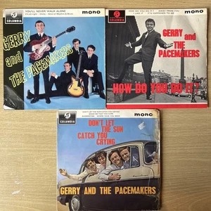 3 x Gerry And The Pacemakers Vinyl Record 7” EP Bundle  - Imagen 1 de 3