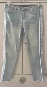 JULIETTE JEANS ~ Damen-Bootcut-Jeans mit BLING-Stickerei Größe 6 - Bild 1 von 9