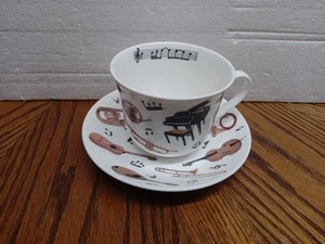 Roy Kirkham ‘Concert’ Cup & Saucer, Large Breakfast - Picture 1 of 5