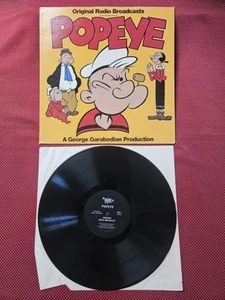Popeye vintage Original Radio Broadcasts LP 1976 LP VG/EX - Picture 1 of 4