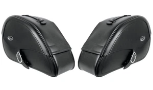 Saddlemen Drifter Rigid-Mount Blk Saddlebags 87-02 Honda VT1100 Shadow 3501-0471 - Bild 1 von 1