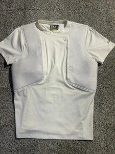 Cabelas Concealed Carry Shirt Mens Large White Tactical Holster Short Sleeve Tee - Picture 1 of 7