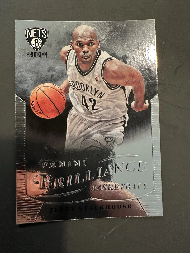 2012-13 Panini Brilliance Jerry Stackhouse #24 Brooklyn Nets - Image 1 of 2