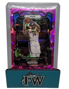 2023-24 Panini Prizm Wendell Carter Jr #279 Pink Cracked Ice Prizm Magic - Picture 1 of 2