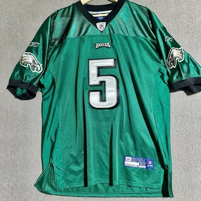 Camiseta deportiva de colección Donovan McNabb Philadelphia Eagles Reebok On the field para hombre 52 cosida Foto 1 de 4