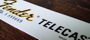 FENDER TELECASTER 1978 HEADSTOCK LOGO TETE DE GUITARE FENDER TELECASTER 1978 - Picture 1 of 2