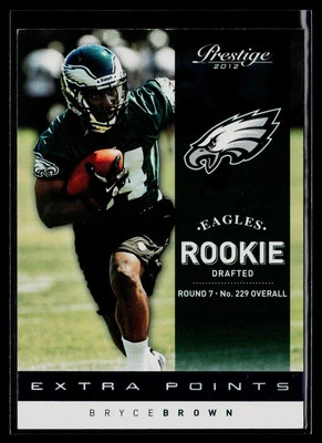 2012 Panini Prestige #258 Bryce Brown Extra Points Blue #/999 - Image 1 of 2