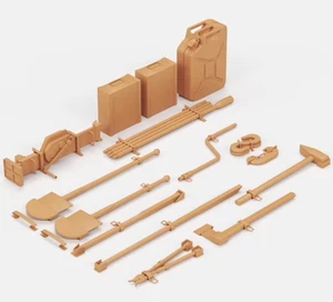 3D Printed 1/35WW II Usmilitary tank Specialized maintenance tool set Unpainted - Picture 1 of 8