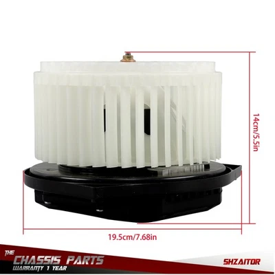 A/C Heater Blower Motor Fan for INFINITI QX80 2014 2015 2016 2017 2018 2019 - Image 1 of 4