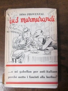 Ius Murmurandi Y Mi Gabellano para Anti-italiano ¿por Qué Platz I Fascistas - Picture 1 of 2