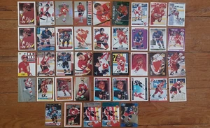 Theo Fleury 41 Card Lot Calgary Flames Ice Hockey Collection NHL - Picture 1 of 3