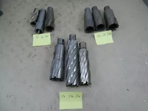 (9) Cyclone/Hougen Annular Cutters set , 640A-CT125L, 5530333 - Picture 1 of 13