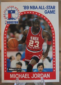 Cerchi NBA 1989-90 MICHAEL JORDAN All-Star #21 - Chicago Bulls - Foto 1 di 2