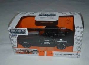 2018 JADA BIGTIME MUSCLE - 1966 CHEVY CORVETTE BLACK - Picture 1 of 3