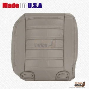 2003 2004 2005 Hummer H2 REAR Passenger Top Genuine Leather Cover Wheat Gray - Picture 1 of 5