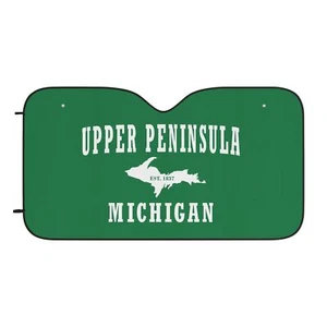 Auto Sonnenschutz: Upper Peninsula Est.1837 Michigan - Bild 1 von 4
