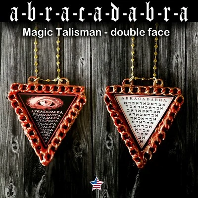 Talismán Mágico Efectivo Poder Atracción Fortuna Dinero Amuleto Colgantes Collar Foto 1 de 4