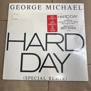 GEORGE MICHAEL ~ Hard Day (Special Remix) 44-07466 1987 LP EX Promo - Picture 1 of 5