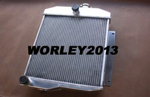 Radiador de aluminio para Jeep CJ5 CJ6 DJ5 DJ6 2,2 L gasolina 1955-1971 manual - Imagen 1 de 8