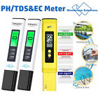 Ph/tds-mètre numérique, testeur de qualité de l'eau, ppm-mètre pour aquariums d'eau potable