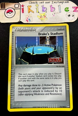 Drake's Stadium 72/108 NM Holo Power Keeper’s Stamped Pokémon Card. Ships Fast! - Image 1 of 4