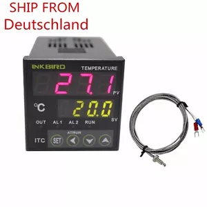 ITC-100RH PID Temperaturregler Thermostat regler Temperatur Heizung 220v SENSOR - Bild 1 von 6
