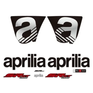 3D Raise Stickers Decals for Aprilia SRGT200 Tank Emblem Fairing Sticker - Foto 1 di 4
