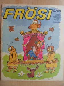 FRÖSI 9 - 1988 (1) + Frösi-Zauberheft zum Herausnehmen Pioniermagazin Comic DDR - Picture 1 of 1