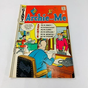 COMIC BOOK ARCHIE SERIES COMICS ARCHIE AND ME GIANT SERIES #53 1972 25¢ - Picture 1 of 9