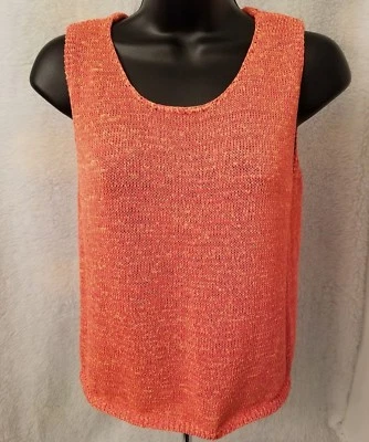 Nine & Company Womens Shirt Top Blouse Size S Small Orange - Image 1 of 3